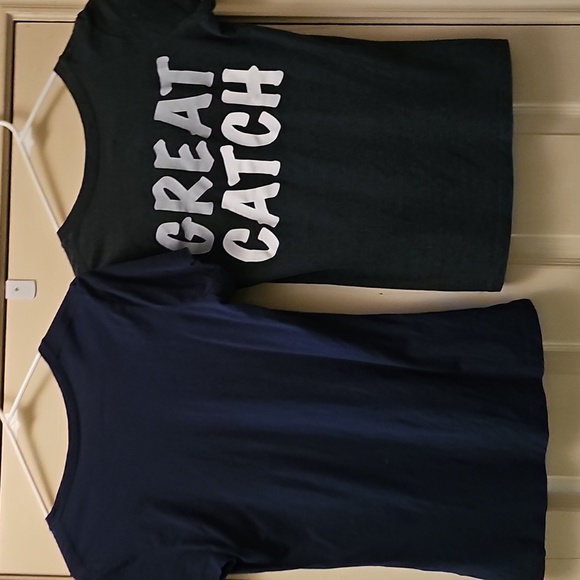 New York Yankees Majestic Black Logo Tee Set Of 2 - Picture 2 of 4